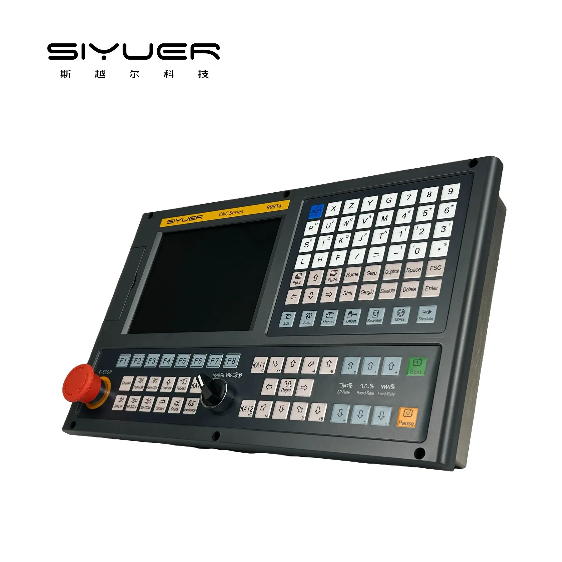 Multi-Axis Turning System CNC Controller with Live Tooling