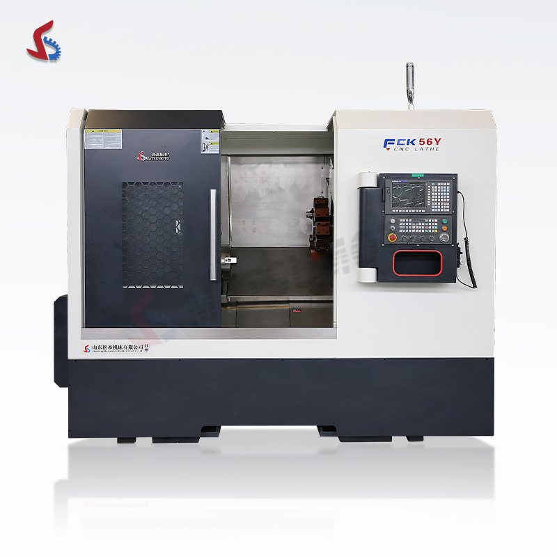 High Precision Slant Bed CNC Lathe Fck56y CNC Lathe Machine CNC Turning and Milling Machine with Y-Axis CE Certified