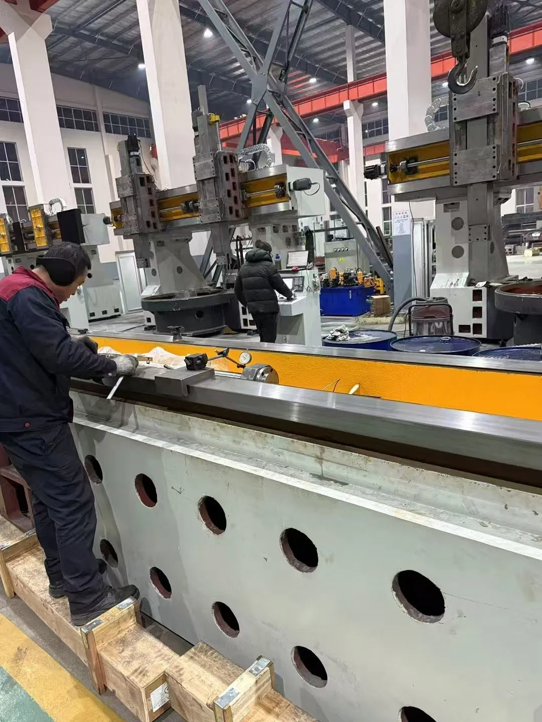 Turning Diameter: 2250-16000mm CNC Vtl Double Column Heavy Duty Vertical Turning Lathe Machine