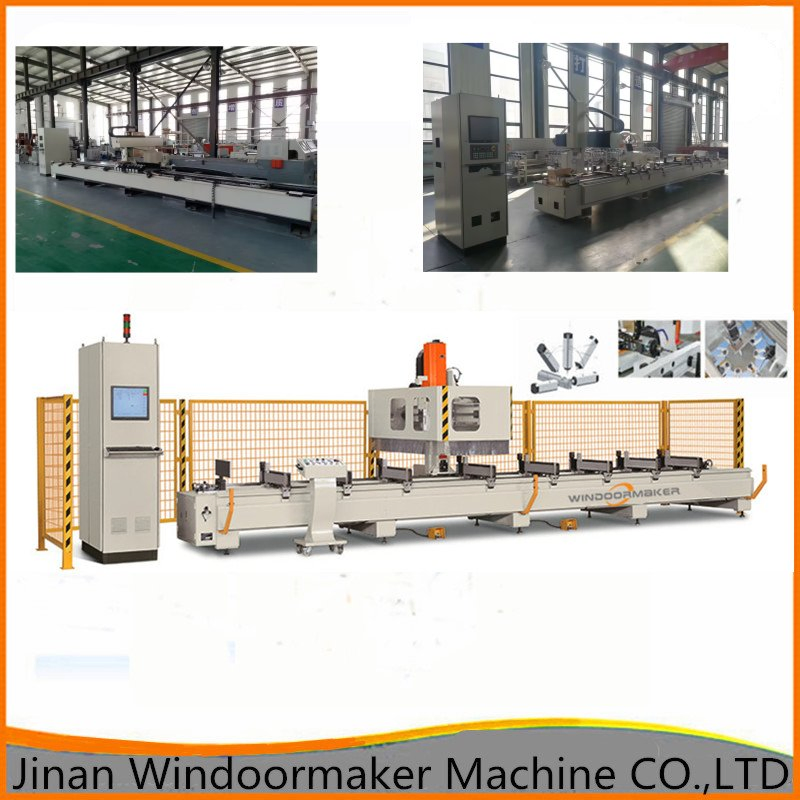 High Speed 4 Axis Aluminum Profiles Machining Center CNC Facade Machining Centre Doors and Windows Manufacturing Machine