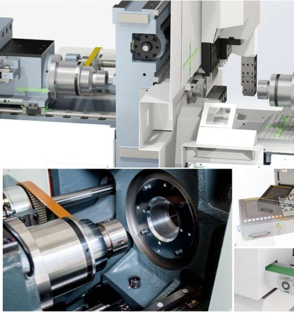 Ck1107 Precision CNC Lathe Machine High Stability for Metal Processing CNC Lathe