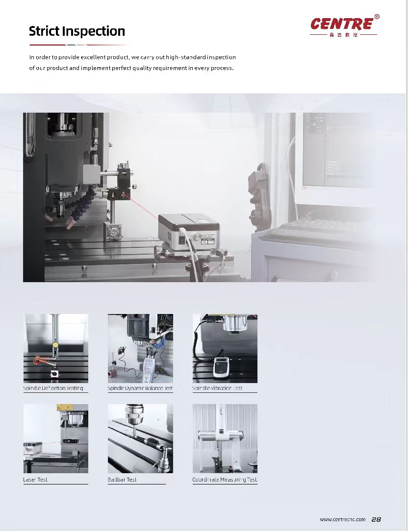 T-800 High-Speed 800/500/330mm Travel Drilling and Tapping Machining Center CNC System Compatibility