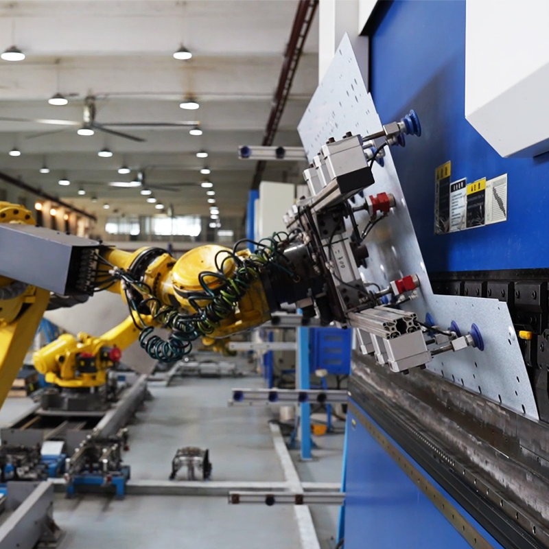 Press Brake Robot Bending Cell Automatic Correction Sheet Metal Bending Machine