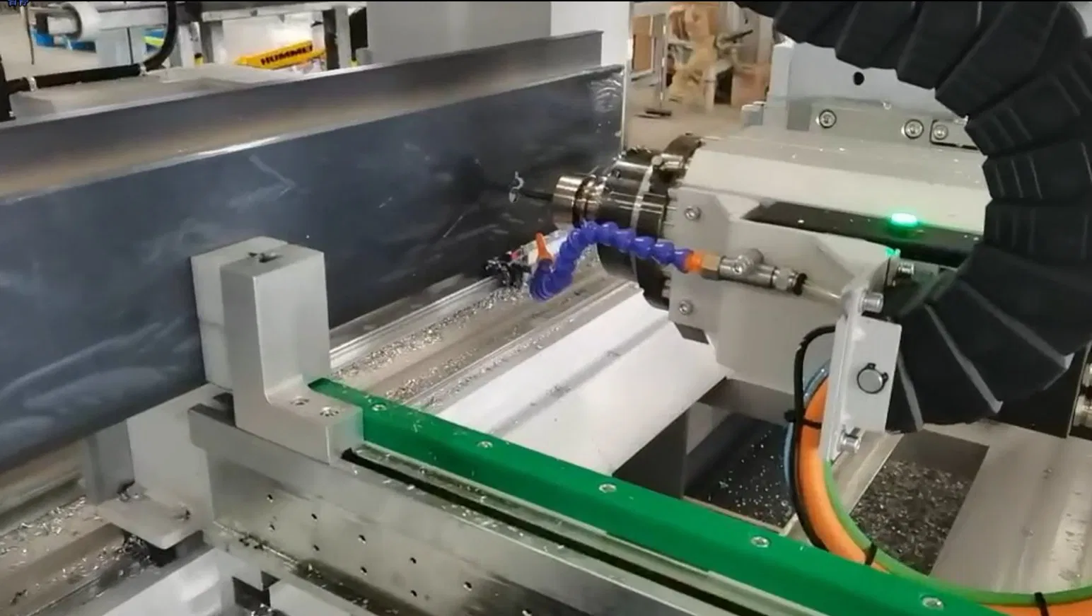 Aluminum Profile High-Speed Four-Axis CNC Machining Center Efficient and Intelligent Door and Window Drilling Machine