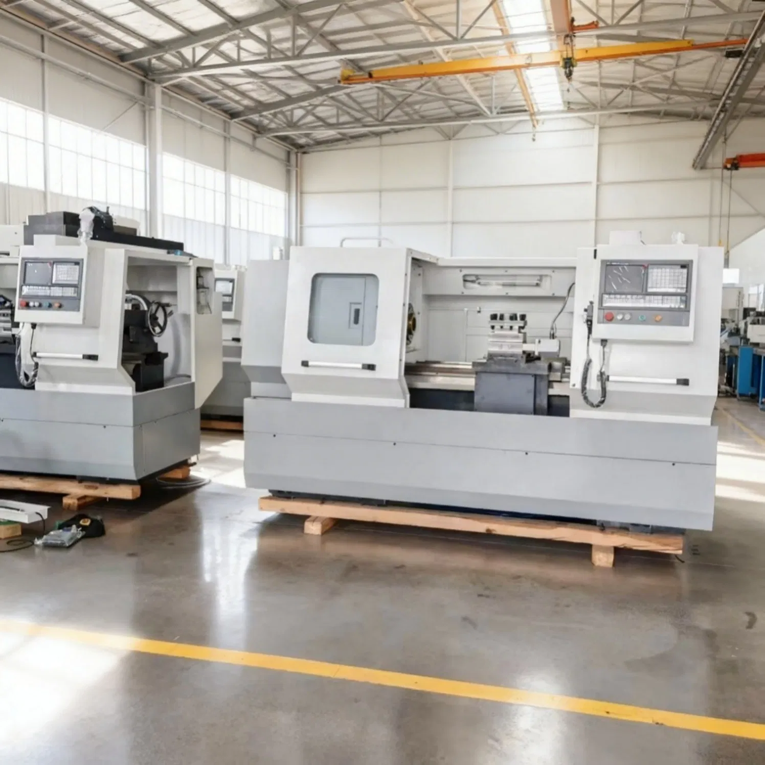 Mini CNC Lathe with Compact Footprint and 220V Power Requirement Suitable for Laboratory Use and Precision Prototype Development