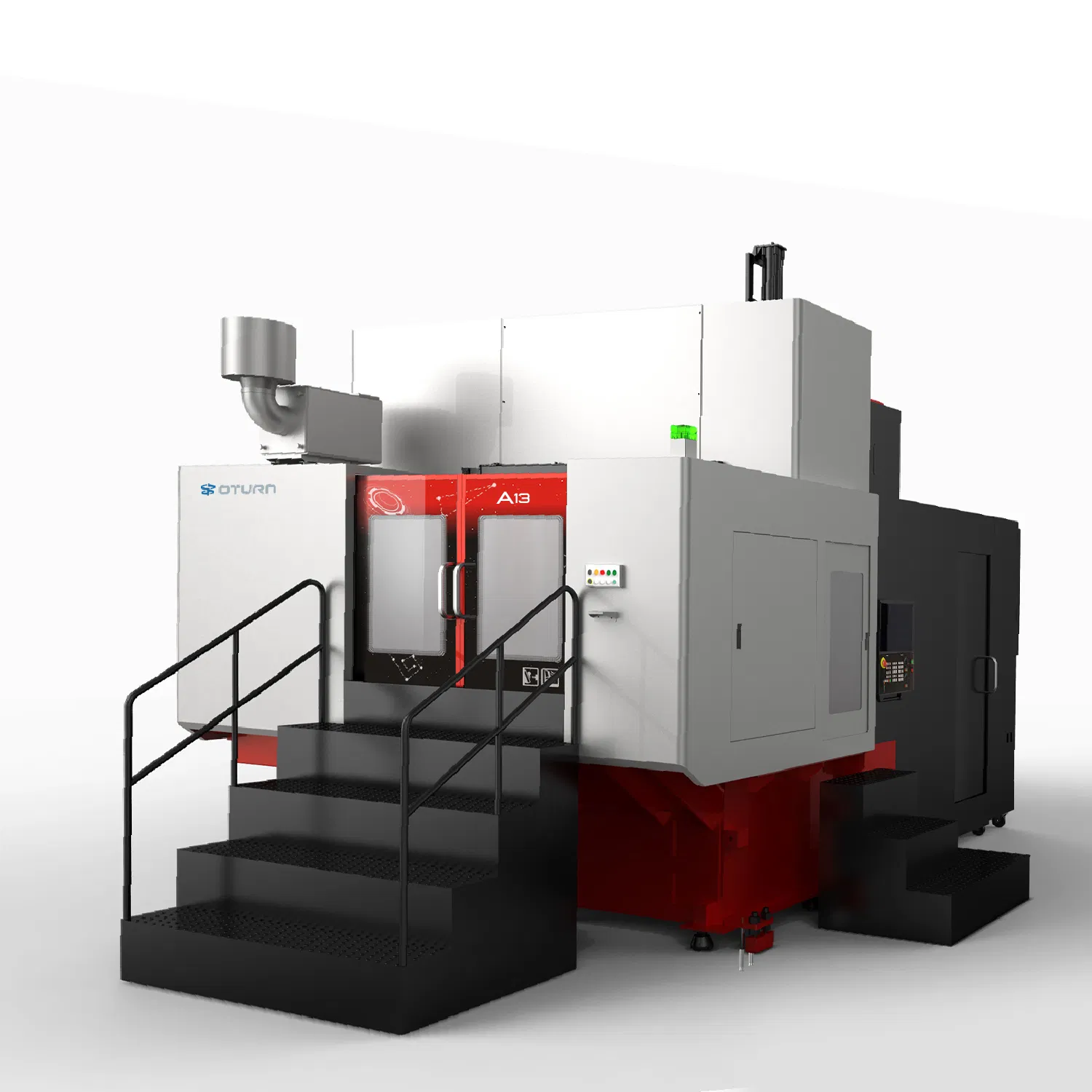 Aluminum Big Size CNC Milling Machine A13 5 Axis Simultaneous High Speed CNC Horizontal Machining Center