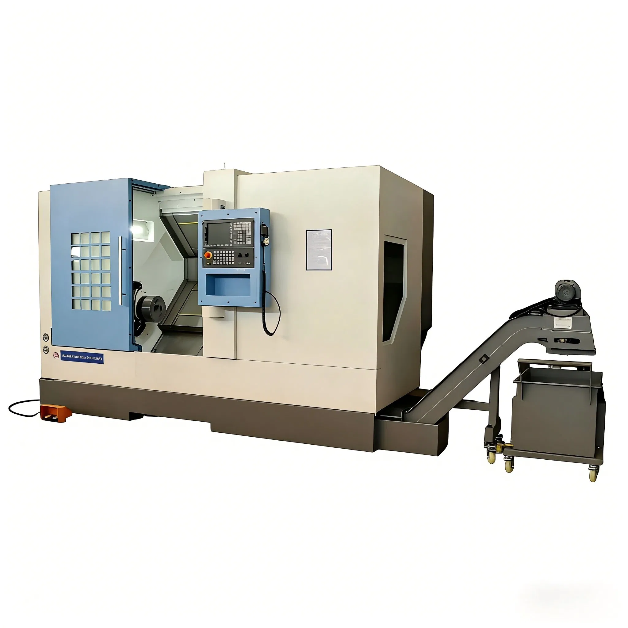 CNC Turning Center Siemens System C Axis Live Tooling for Complex Part