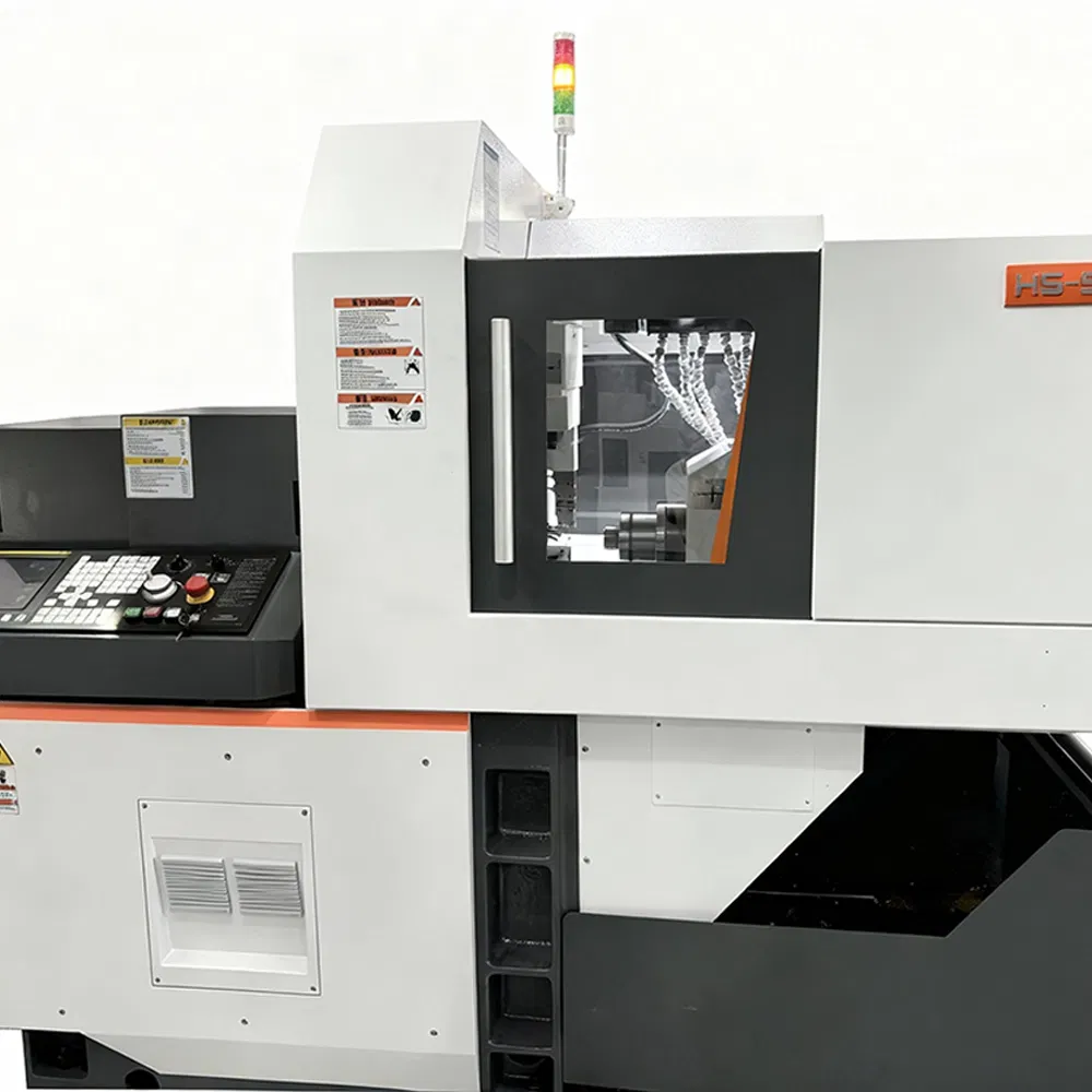 Precision Swiss Type CNC Lathe for Efficient and Compact Machining