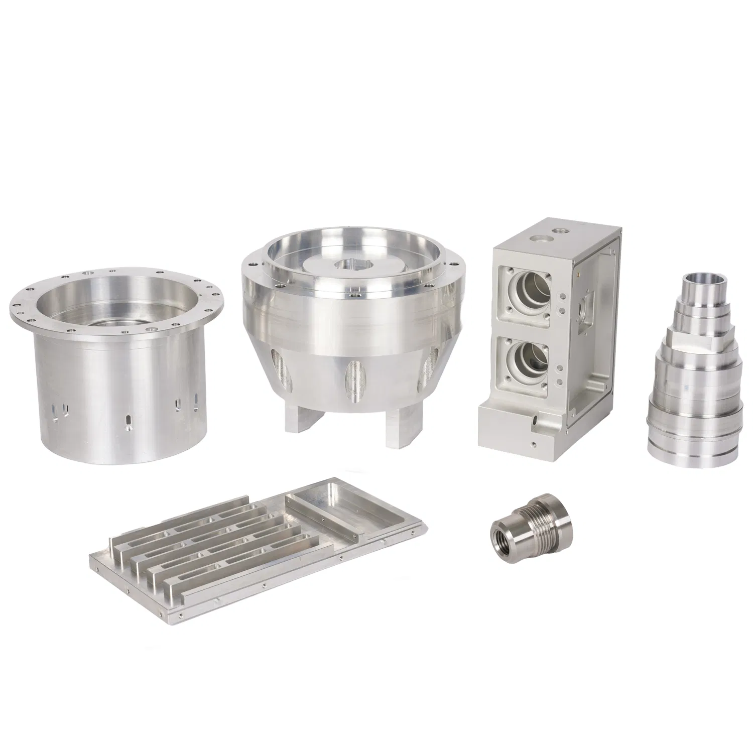Custom OEM 5-Axis Aluminum Stainless Steel Copper Titanium Metal Machinery High Precision CNC Turning Spare Machine Machining Parts for Bike Motorcycle Auto