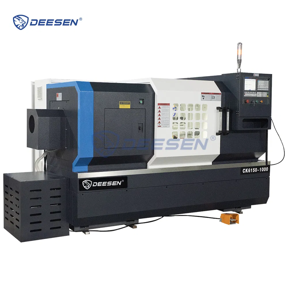 Deesen Industrial Horizontal Flat Bed CNC Lathe Machine Heavy Duty Cak6150 Ck6150 Conventional Precision Variable Speed CNC Turning Lathe Machine for Metal