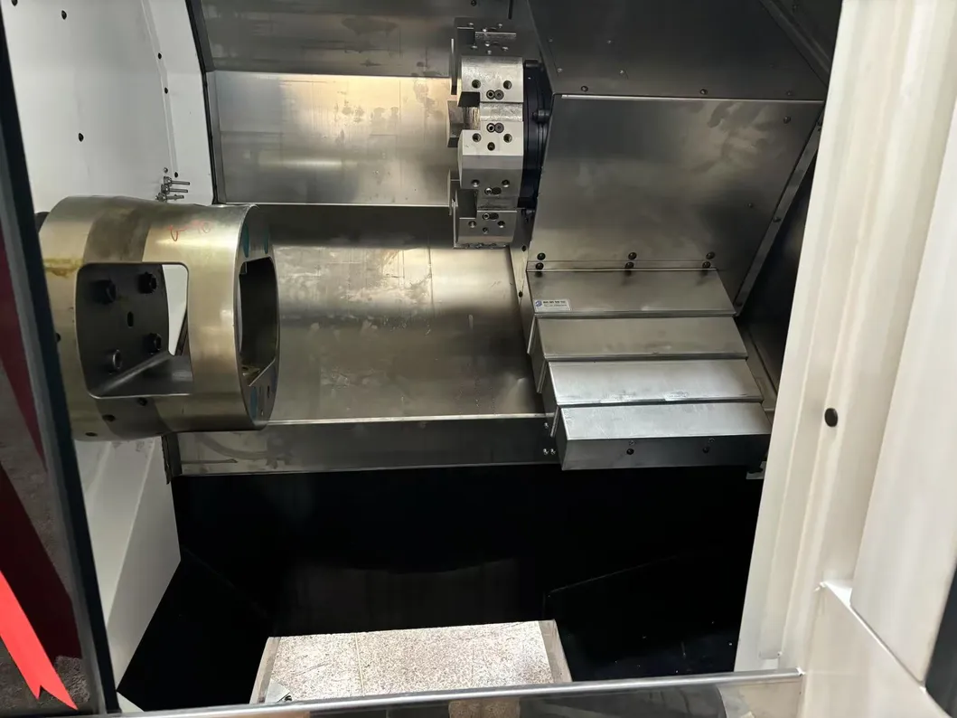 CNC Slant Bed Lathe Detail