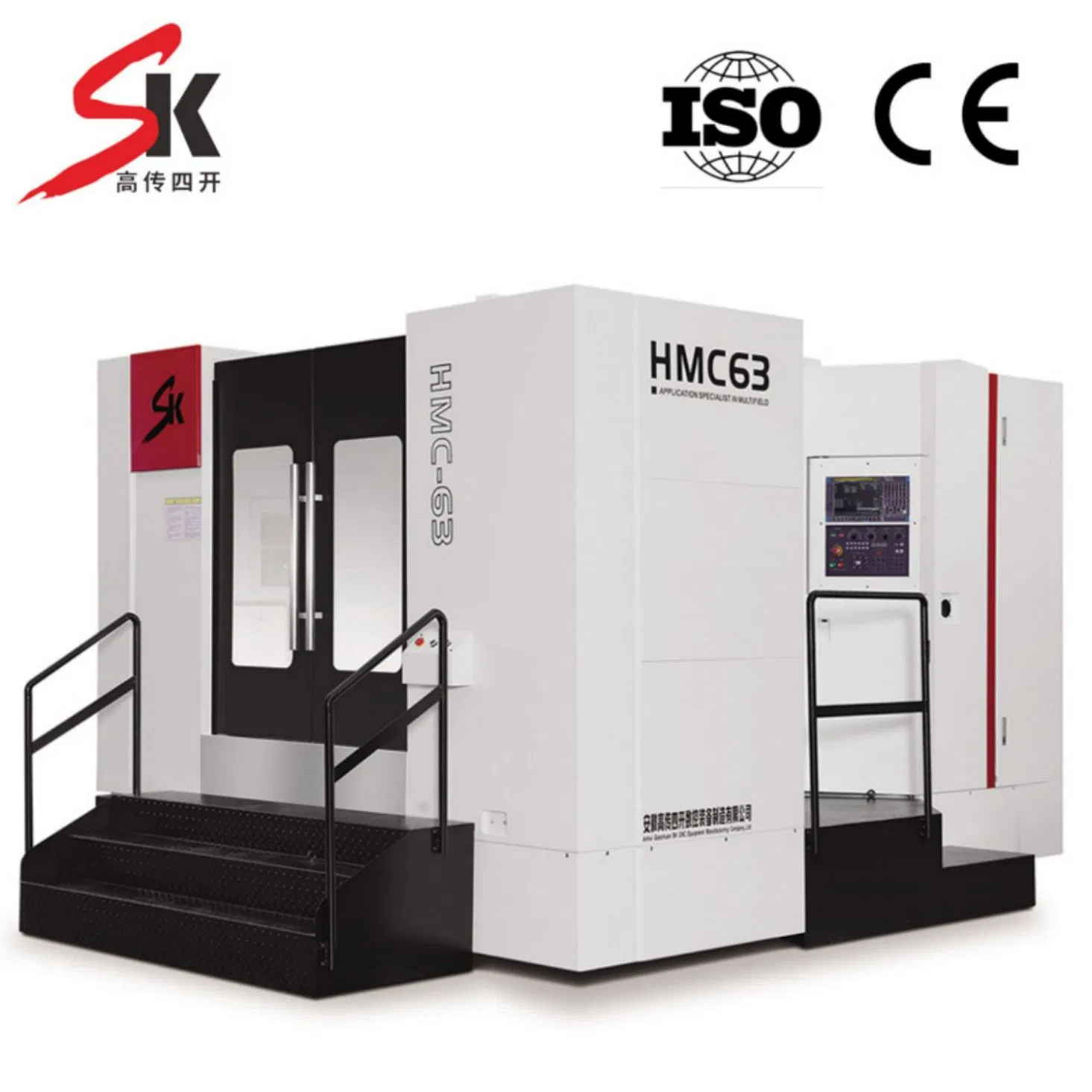Heavy Duty Automatic Horizontal Machining Center Universal Metal Cutting Turning Machine Tools 5 Axis CNC Milling Machine with Fanuc Control Systems