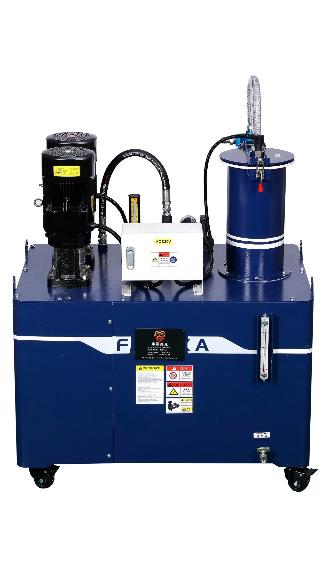 CNC Through Spindle Coolant Filter System 50bar for Deep Hole