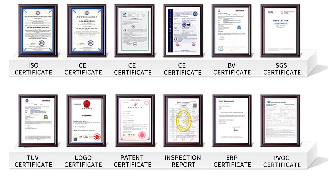 Certifications