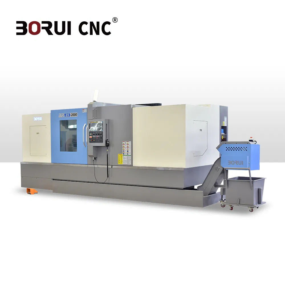 Br85 High Rigidity Slant Bed CNC Lathe with Pallet Interface and High-Load Capacity for Flexible Heavy-Part Manufacturing Cells