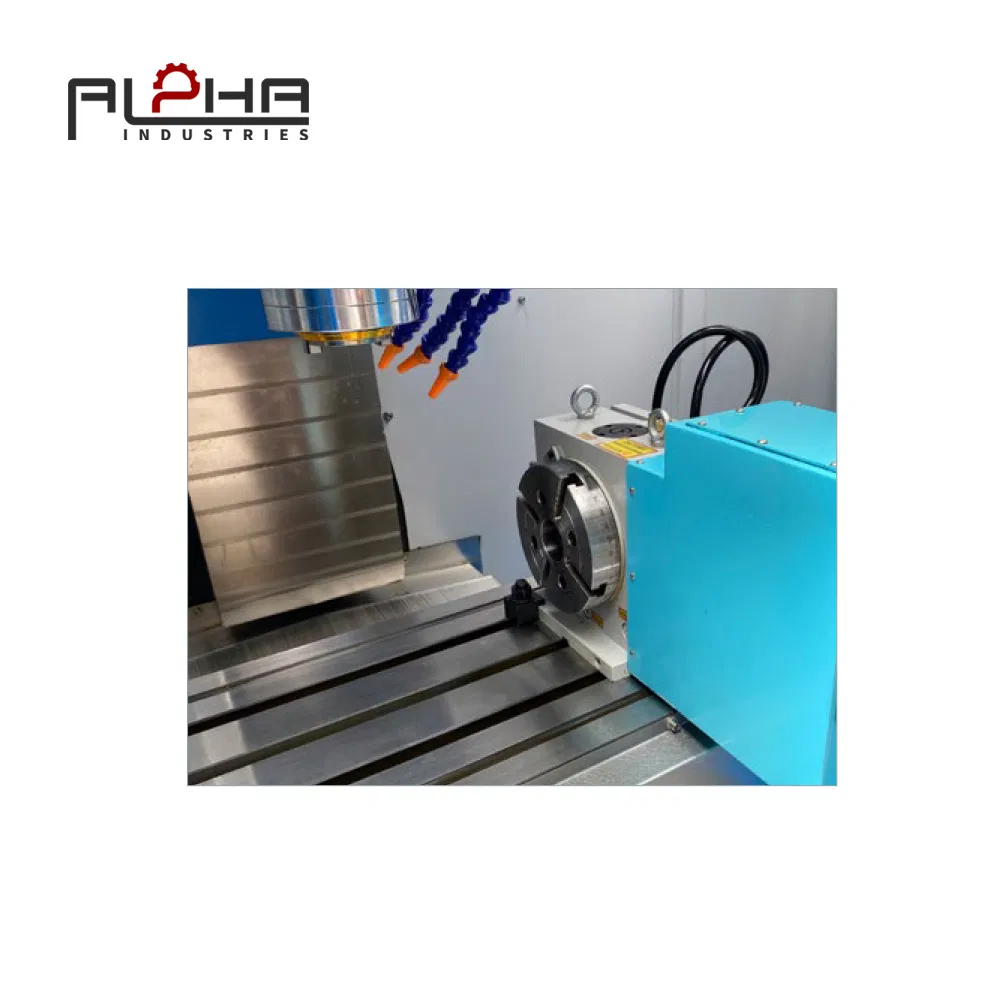 Vmc CNC Industrial Vertical Machine Center Lathe for Cutting Engraving Milling Turning Boring Grinding with Heavy-Duty Structure