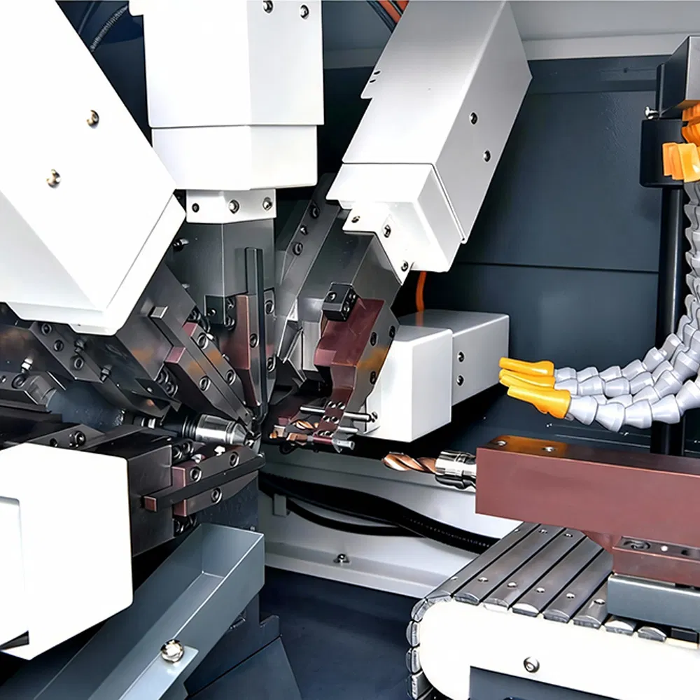 Turning Drilling Tapping Milling Swiss Type CNC Lathe for Increased Production Efficiency