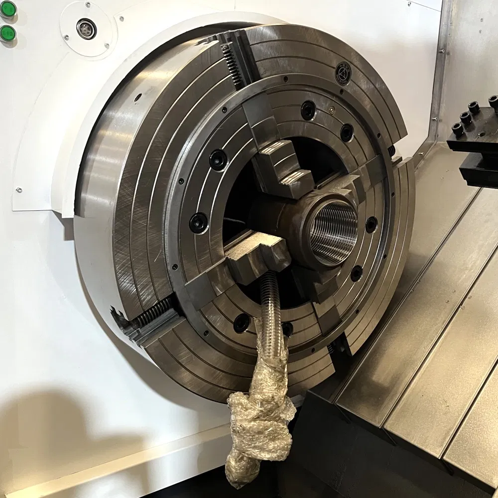 Qky1315 Tailored Precise High Precision Universal Pipe Threading Metal Cutting Mechanical Slant Bed Torno Paralelo Industrial CNC Turning Lathe Machine