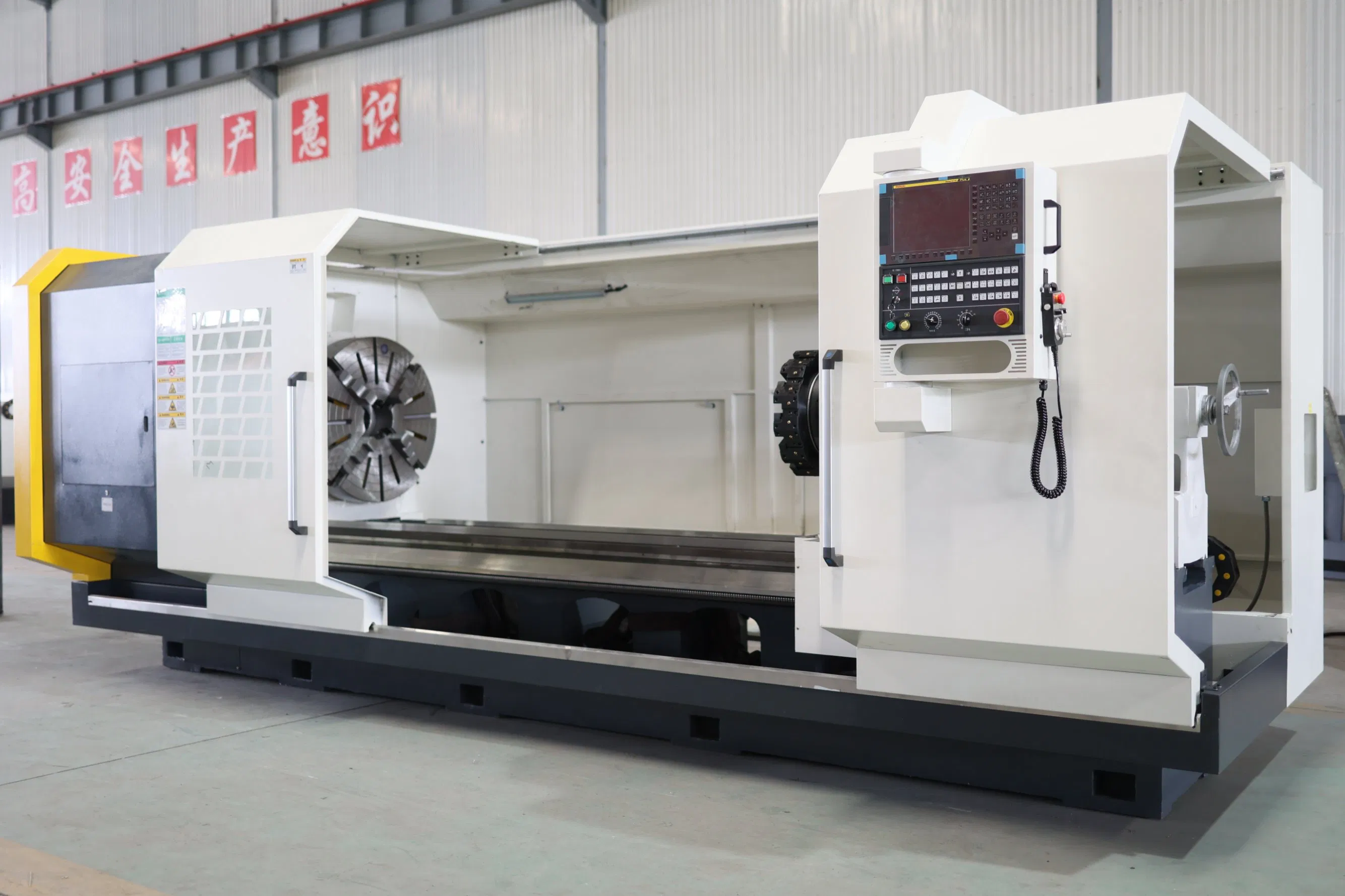 Ck61100b High Precision CNC Lathe for Metal Processing Ck61100 Horizontal Flat Bed CNC Lathe Heavy Duty CNC Lathe Machine Turning Machine