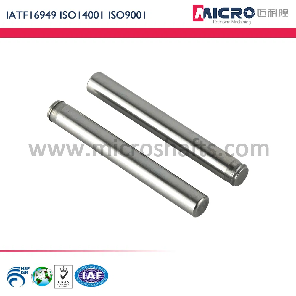 OEM Precision CNC Machined Transmission Shaft for Micro Motor/Auto/Medical/Power Tools IATF Certified Heat Treated Stainless Steel