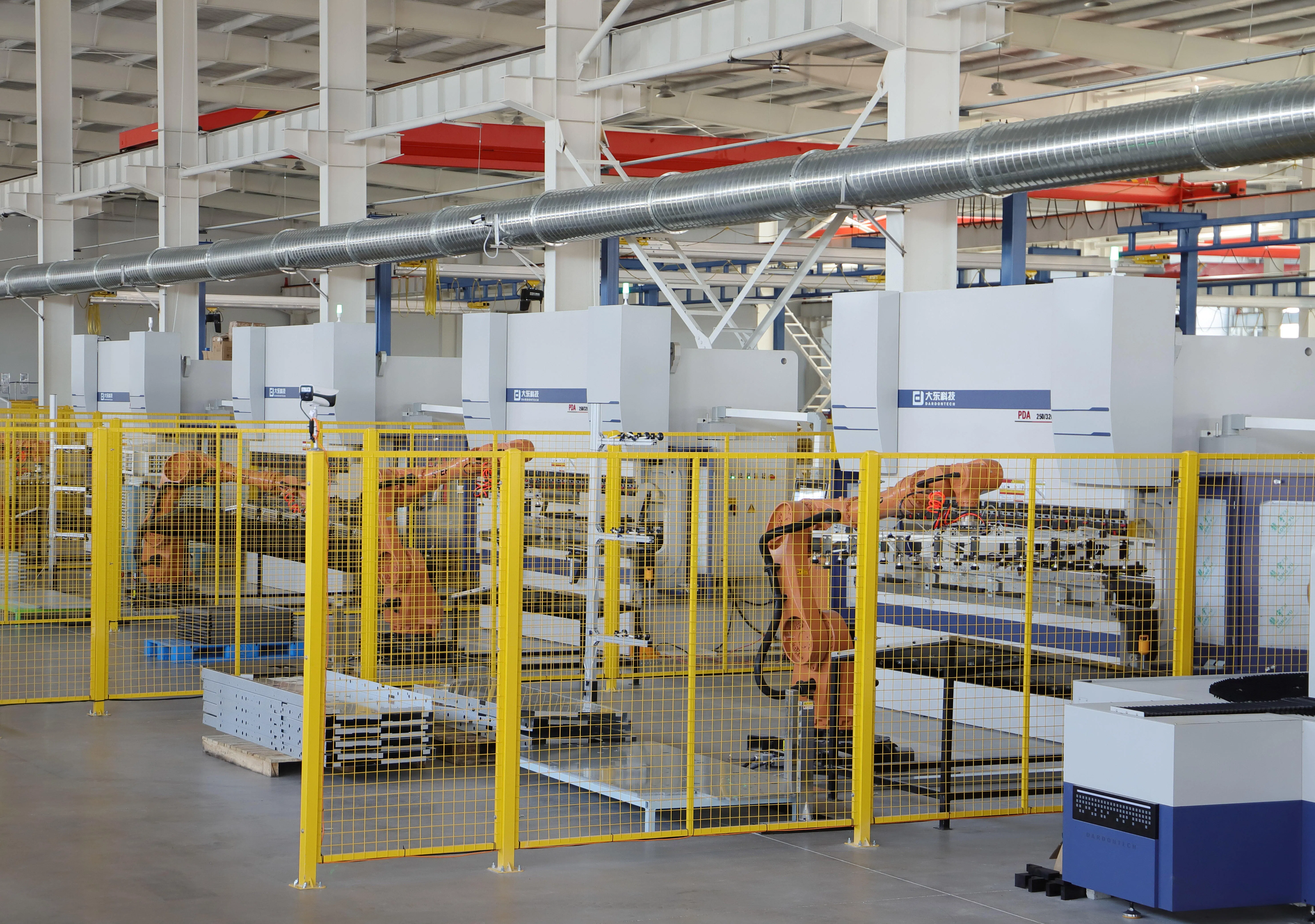 Dardontech-Top Quality Flexible Manufacturing Servo CNC Press Brake with Robot Automatic Bending Cell