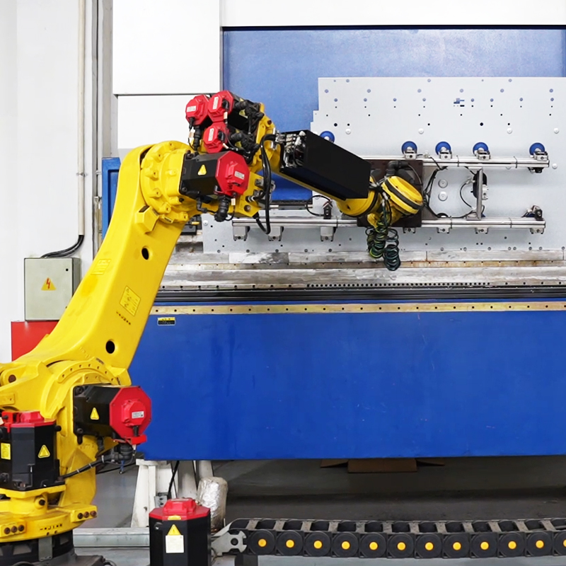 Press Brake Robot Bending Cell Automatic Correction Sheet Metal Bending Machine
