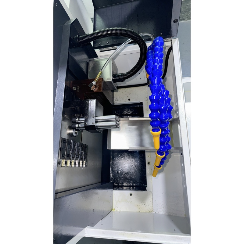 Compact CNC Lathe Machine for Precision Clock Component Production