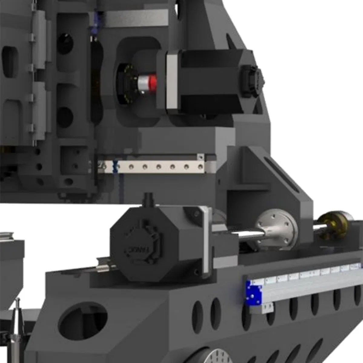 High-Speed Bmu500 CNC Machining Center for Carbon Fiber Drones
