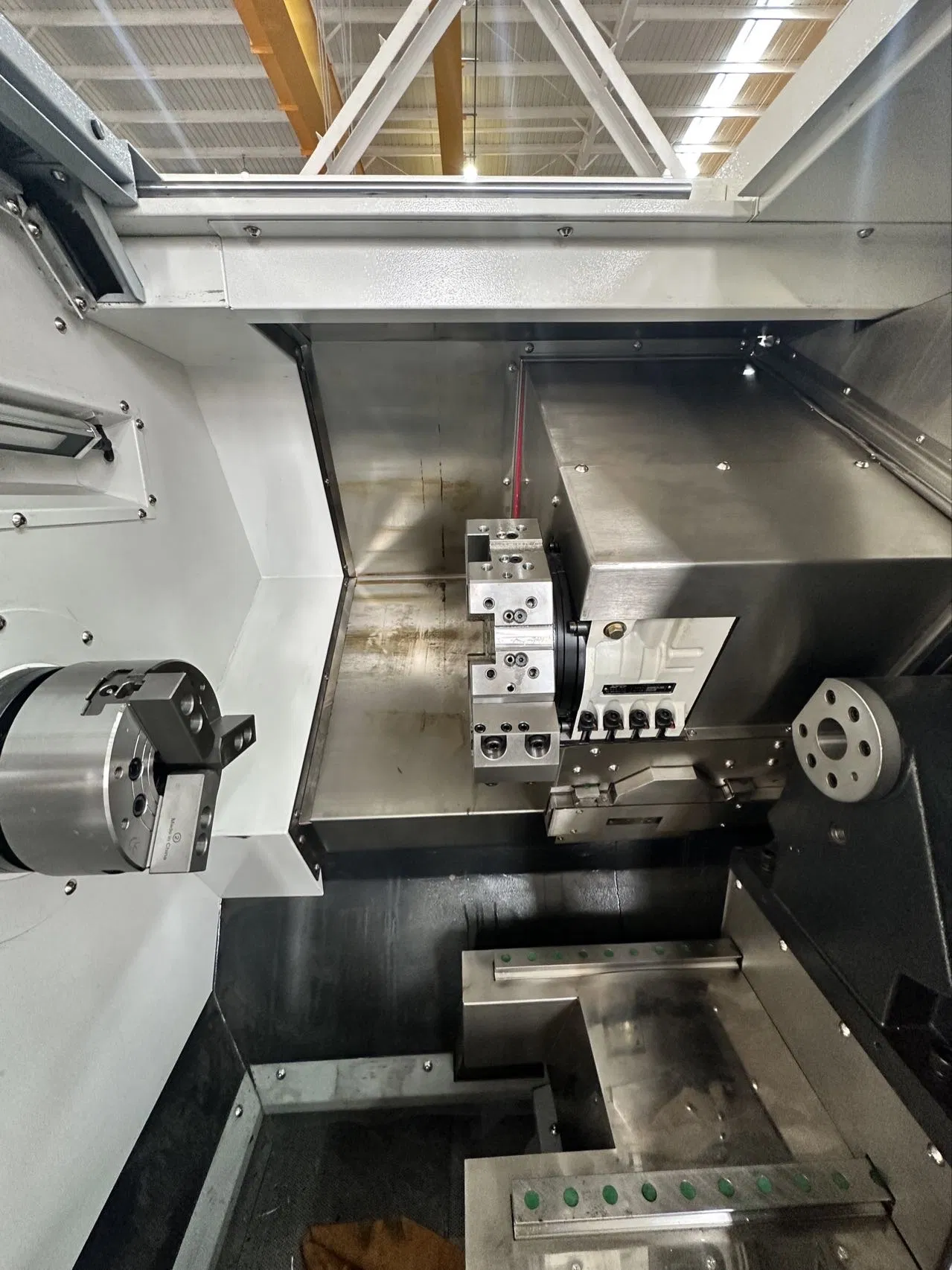 Cdk Tck52 High Accuracy Slant Bed Turning Center Compact Industrial CNC Lathe Machine for Precision Metal Machining