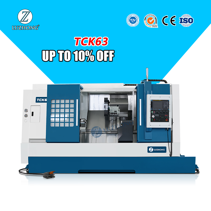 Precision CNC Turning Machine Compact Turning Machine Automatic Conventional CHINA TCK63 lathe