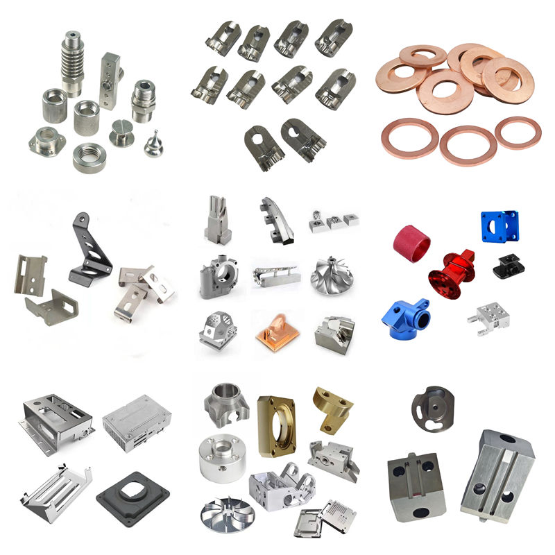 OEM Customized High Precision Sheet Metal Fabrication CNC Machining Parts Services Machine Stainless Steel Metal Shafts Turning Milling CNC Machining