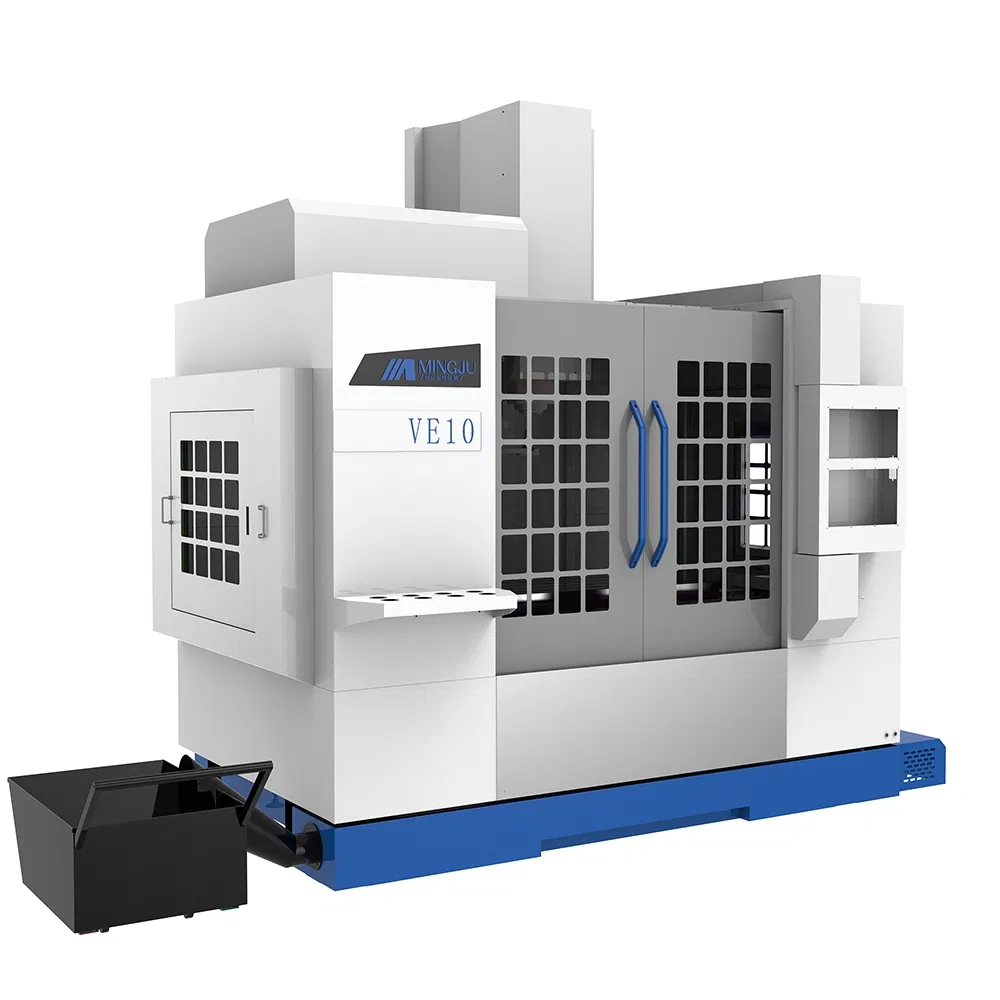 AC Servo Motor Driven Mingju Ve 10 CNC Vertical Milling Machining Machine Center for High-Speed Tooling