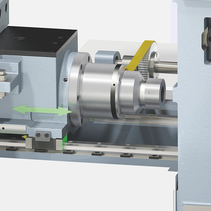 Automotive Industry Swiss Type CNC Chuck Control Turning Part Automatic Lathe Machine