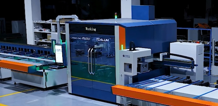Tianchen CNC Machining Center for Aluminum Curtain Walls with High-Speed Electric Spindles