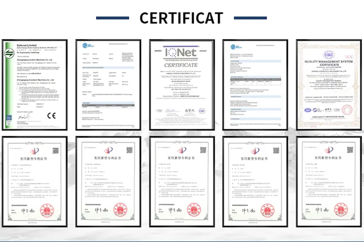 Certifications