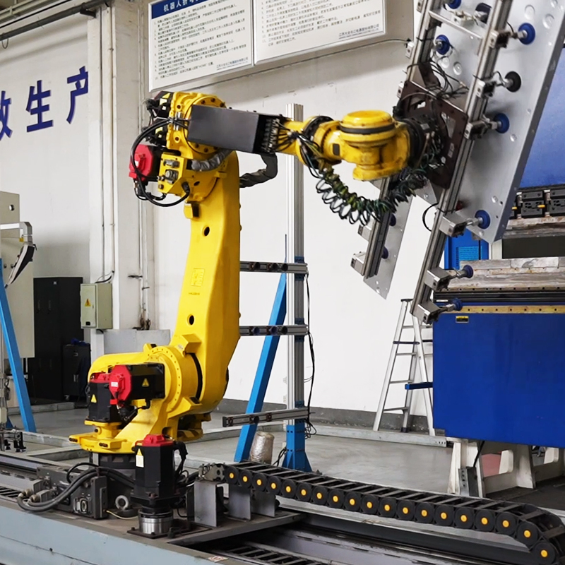 Press Brake Robot Bending Cell Automatic Correction Sheet Metal Bending Machine