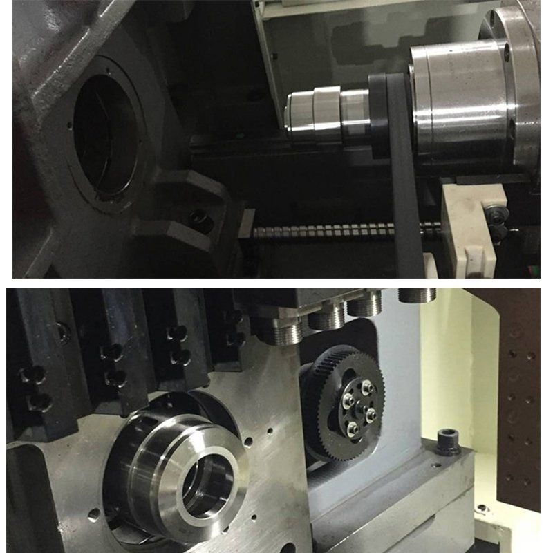 High-Precision Swiss Type CNC Turning Machine with Automatic Bar Feed