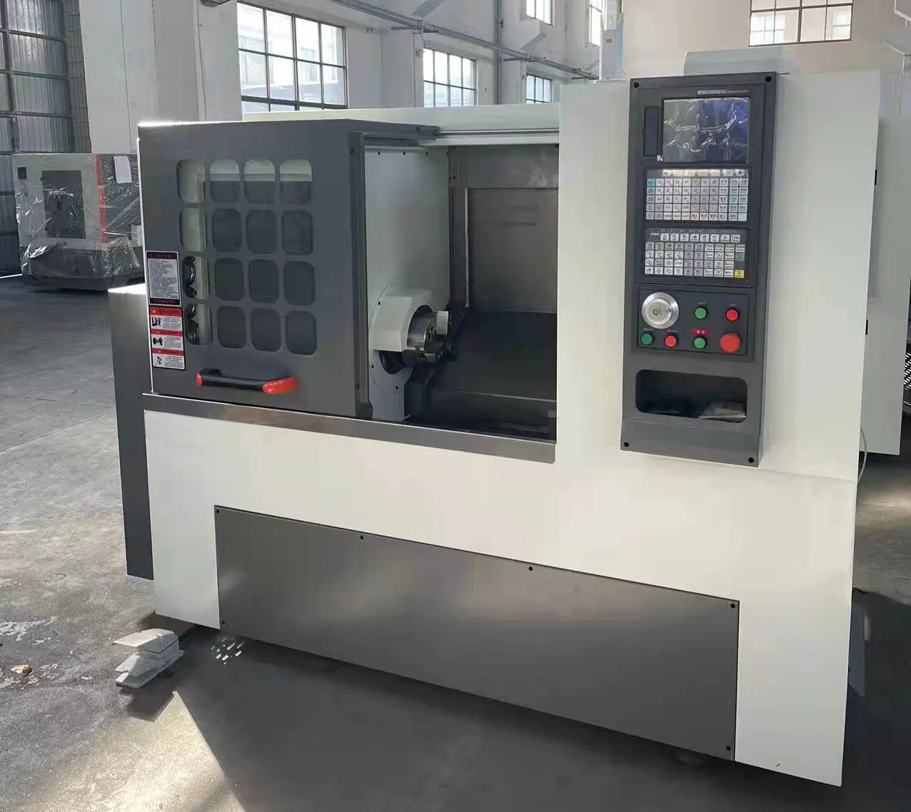 Cdk Tck52 High Accuracy Slant Bed Turning Center Compact Industrial CNC Lathe Machine for Precision Metal Machining