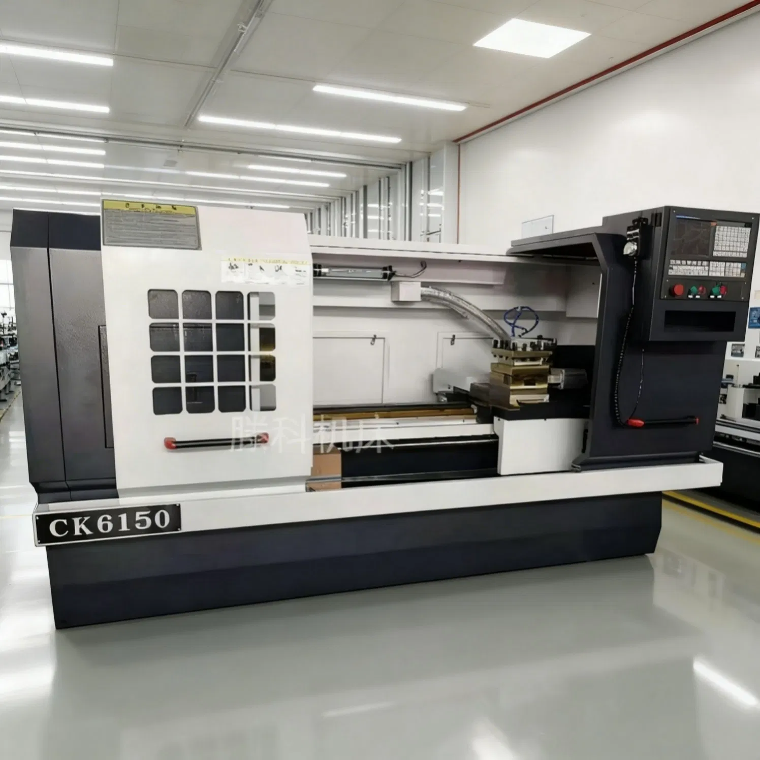 Mini CNC Lathe with Compact Footprint and 220V Power Requirement Suitable for Laboratory Use and Precision Prototype Development