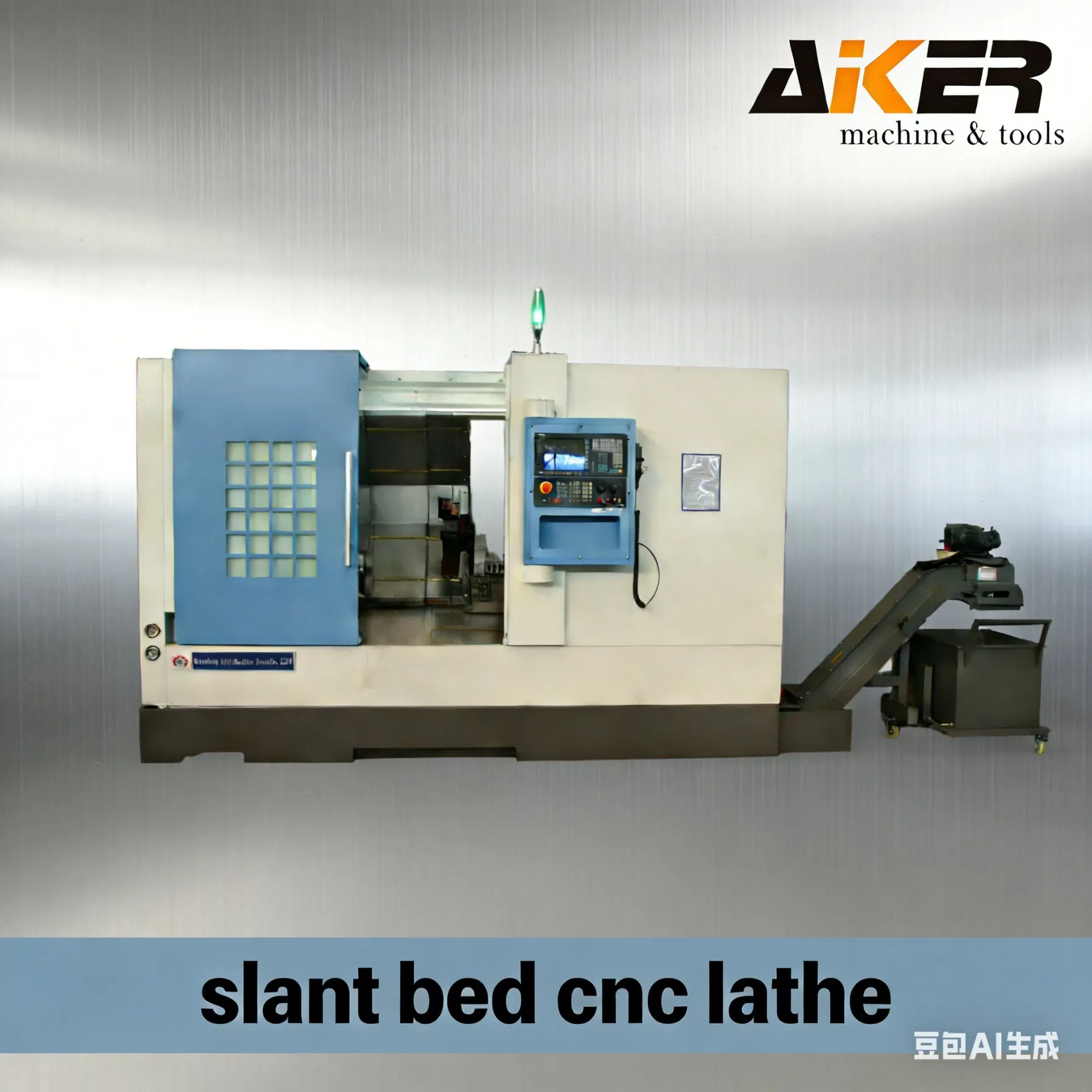 CNC Turning Center Siemens System C Axis Live Tooling for Complex Part