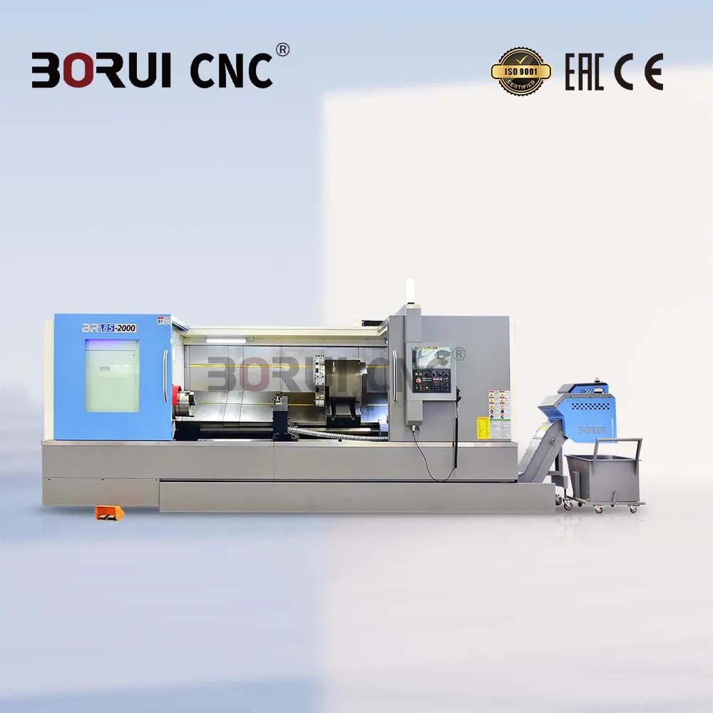 Br85 High Rigidity Heavy Duty Slant Bed Turning Center with Data Interface and Robot-Ready Design for Flexible Manufacturing Cells