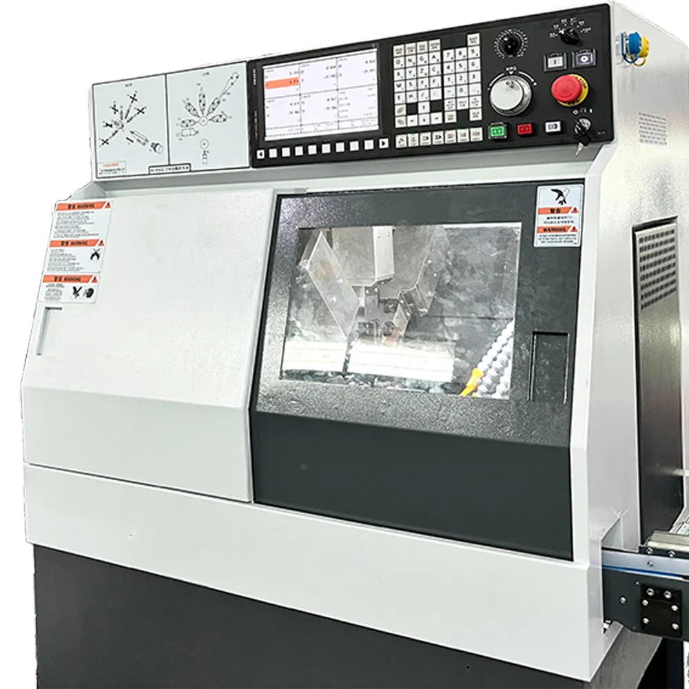 Turning Drilling Tapping Milling Swiss Type CNC Lathe for Increased Production Efficiency