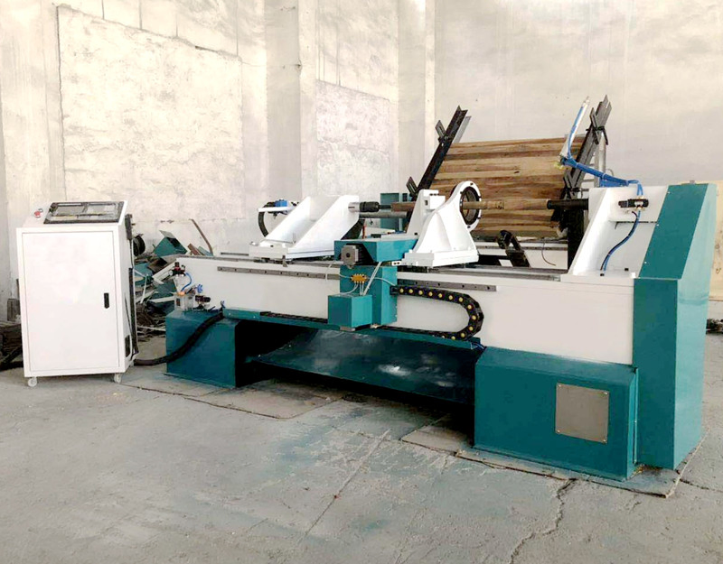 300mm Diameter Auto Feeding Industrial Wood Turning Lathe for Wood Legs