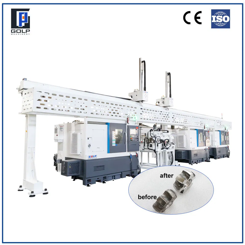 Factory Price Horizontal Automated Metal Lathe CNC Turning Center with CE for Inner Race