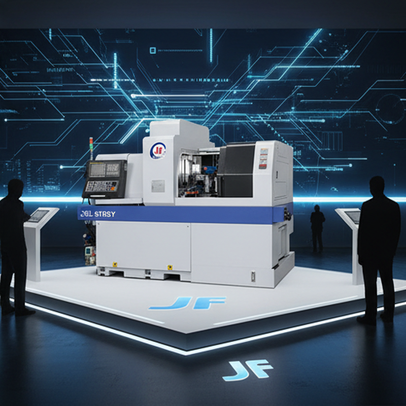 Jinn Fa Jsl-51rby High-Precision Compact CNC Lathe Machine