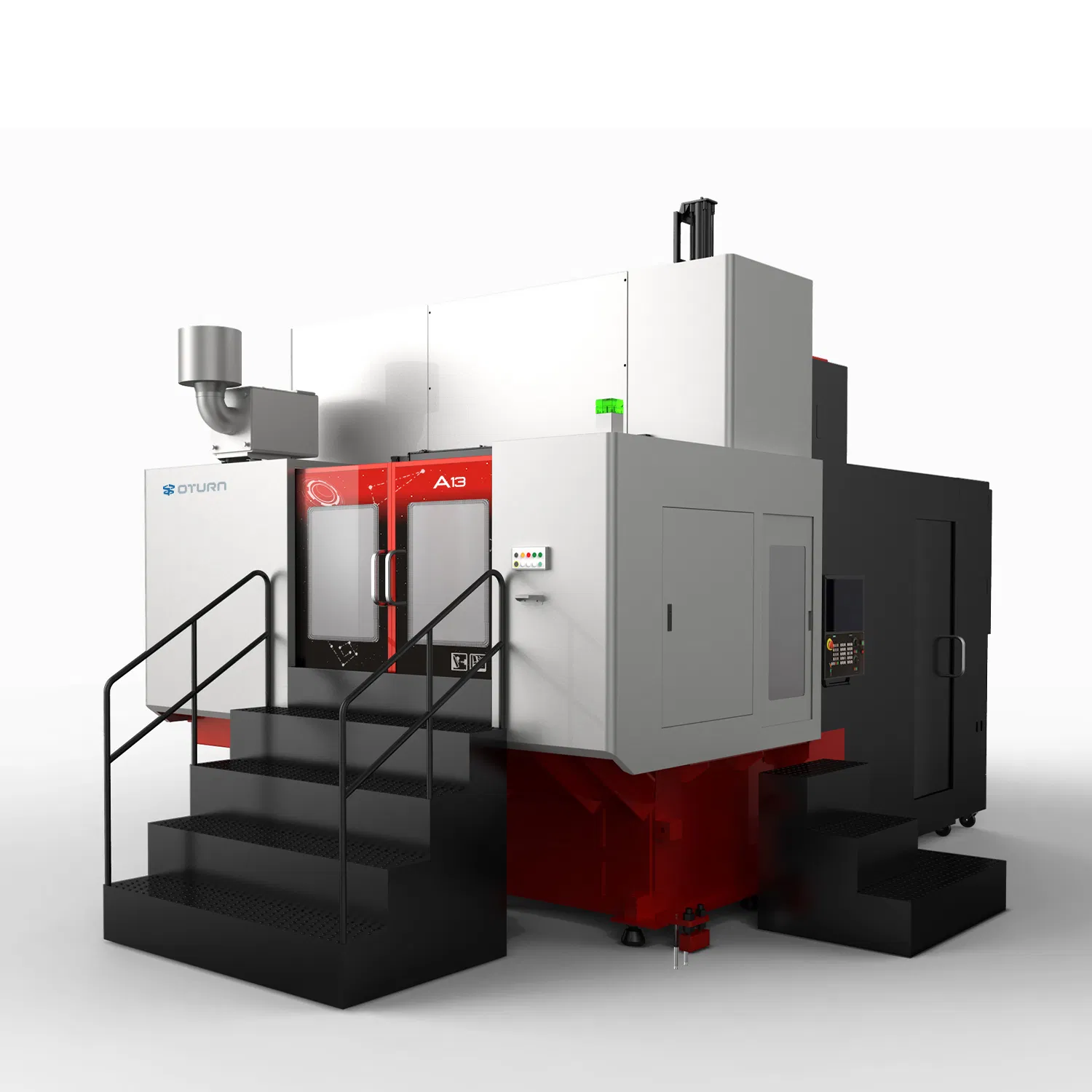 Aluminum Big Size CNC Milling Machine A13 5 Axis Simultaneous High Speed CNC Horizontal Machining Center