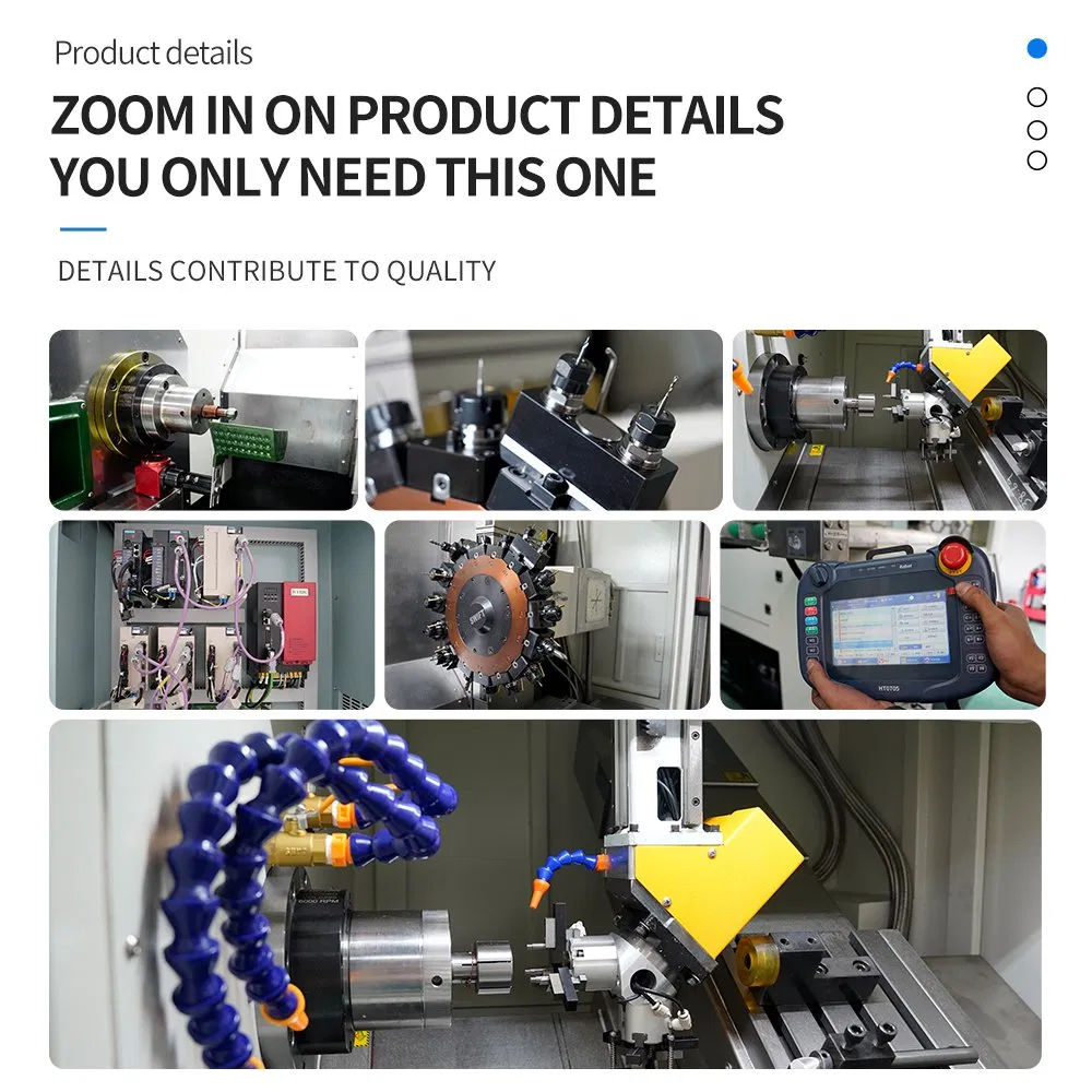 Compact CNC Lathe Machine for Precision Crafting and Durability