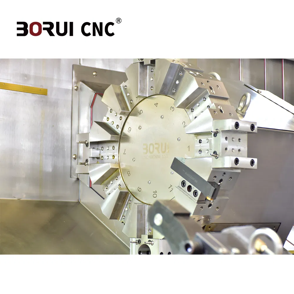 Br85 High Rigidity Slant Bed CNC Lathe with Pallet Interface and High-Load Capacity for Flexible Heavy-Part Manufacturing Cells