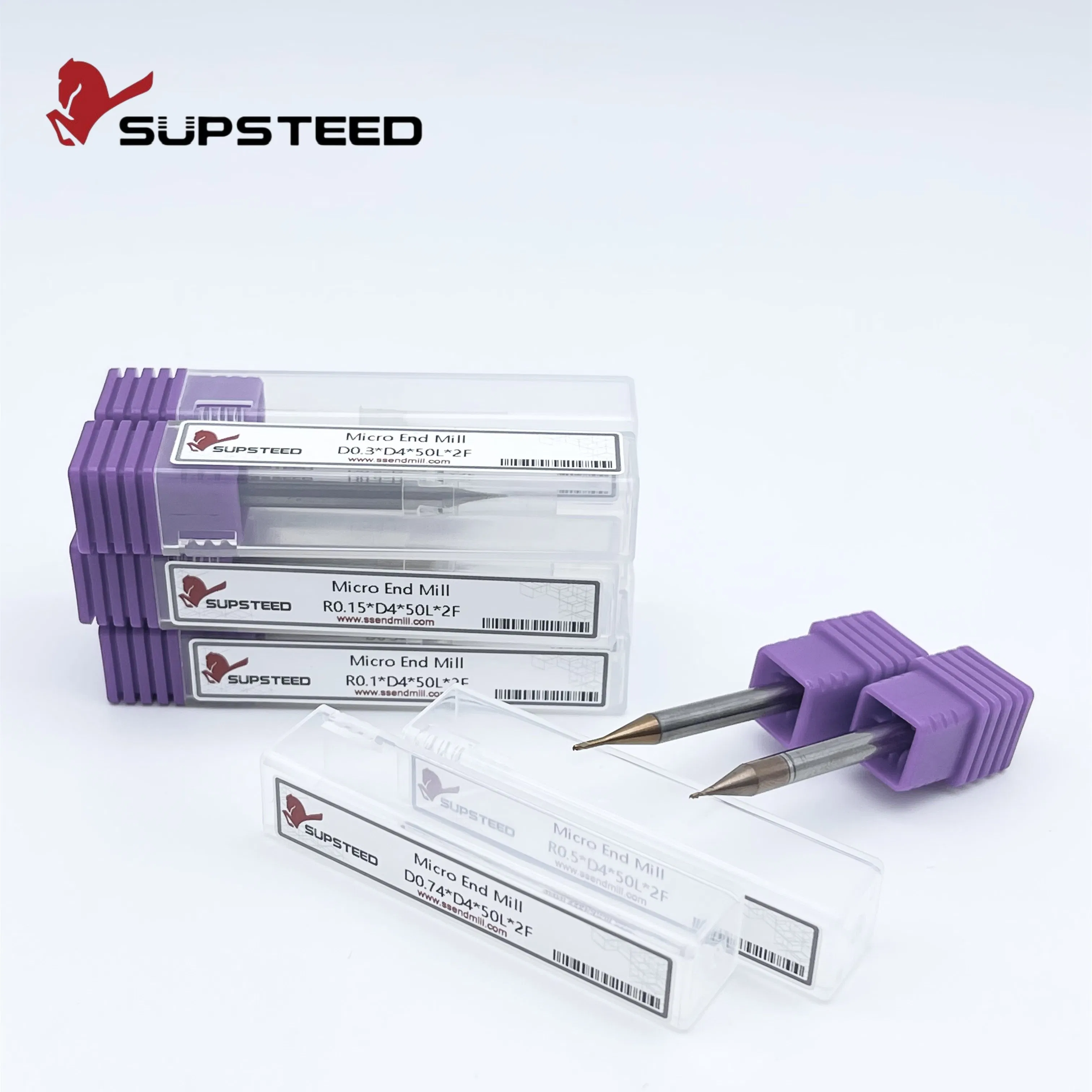 Precision CNC Machine Micro Diameter Carbide End Mill for Fine Detail Machining