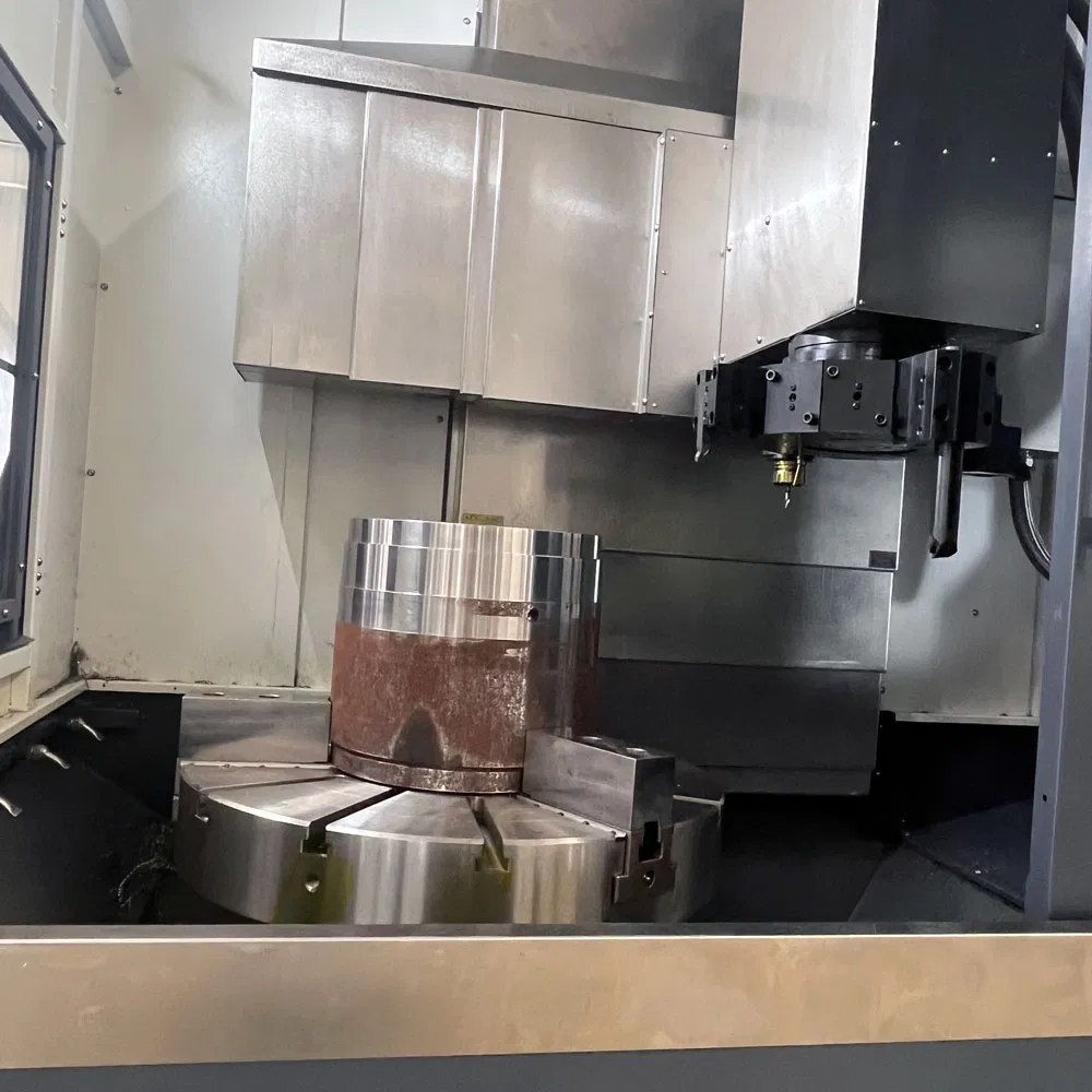 Heavy Duty Turret Turning CNC Vertical Lathe Machine with Diameter 1000mm